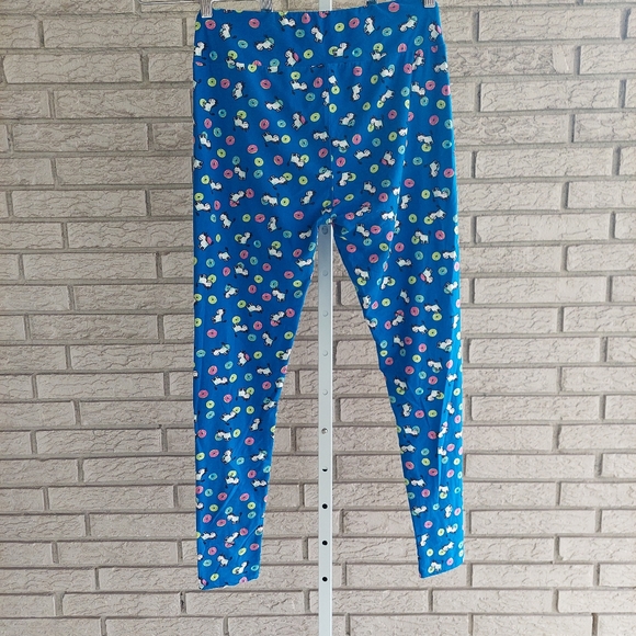LLR LuLaRoe Tall & Curvy TC Unicorn Donut Leggings EUC - Picture 5 of 6